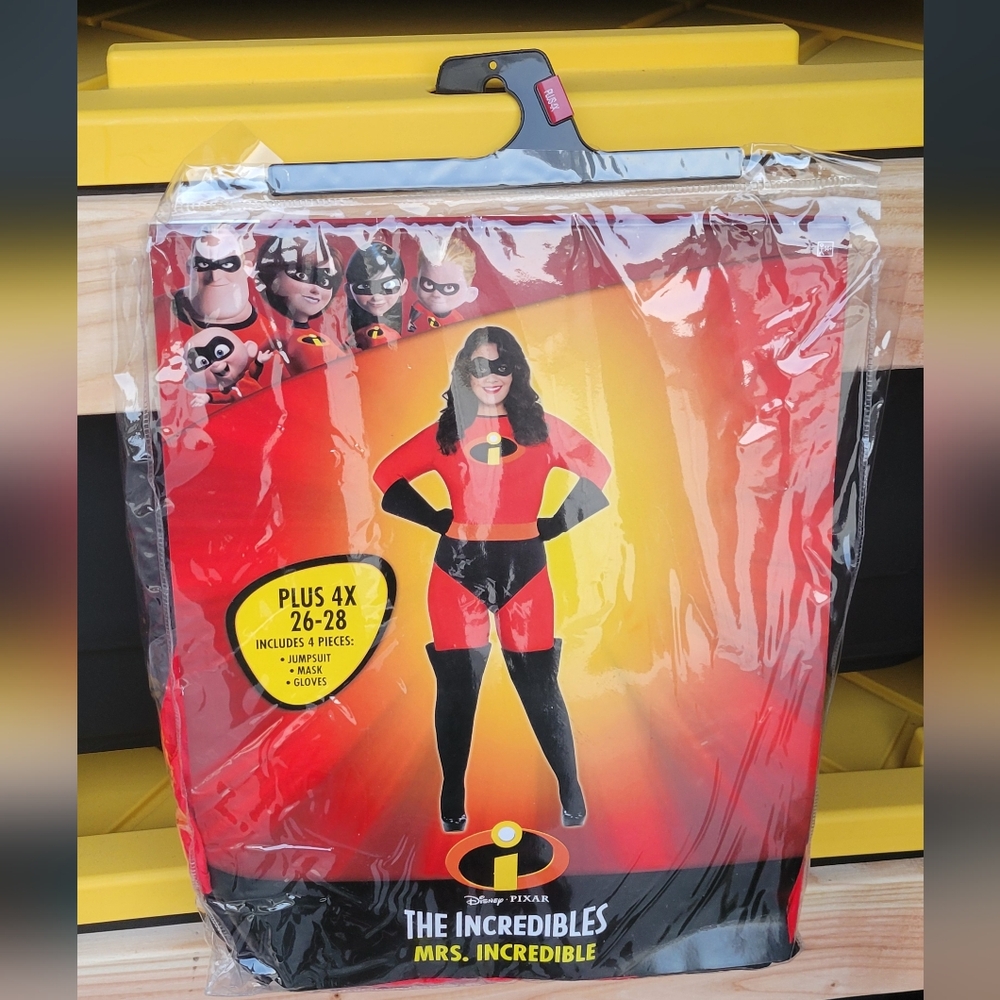 Disney The Incredibles Mrs. Incredible Costume - Red, Black, Yellow